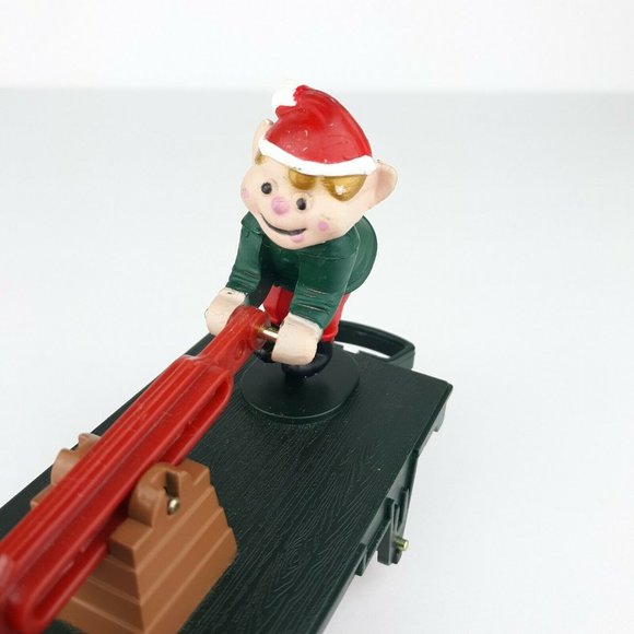NorthPole Christmas Express Train Toy State Animated Elf Car 1993 Replacement - Picture 6 of 12